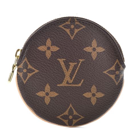 louis vuitton round coin pouch.